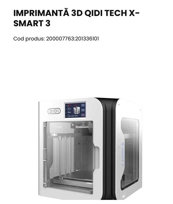 Imprimanta 3D noua