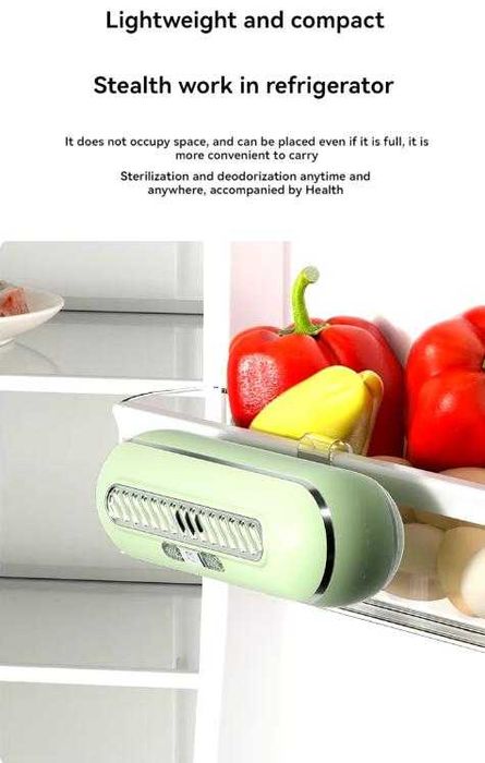 Озонатор за Автомобил ВъздухoПречиствател за Хладилник Миризми Плесени