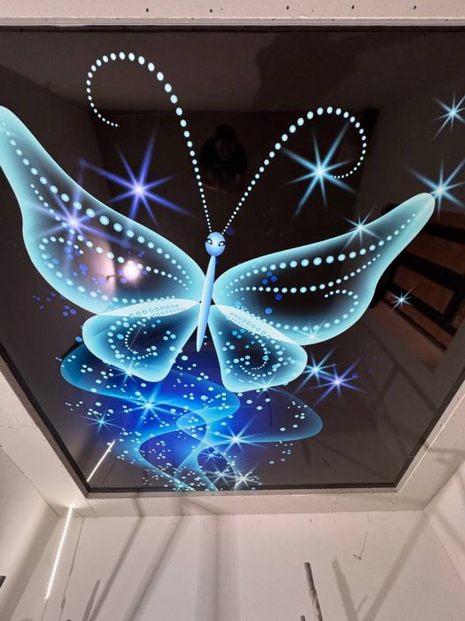 Натяжные потолки 90 сум