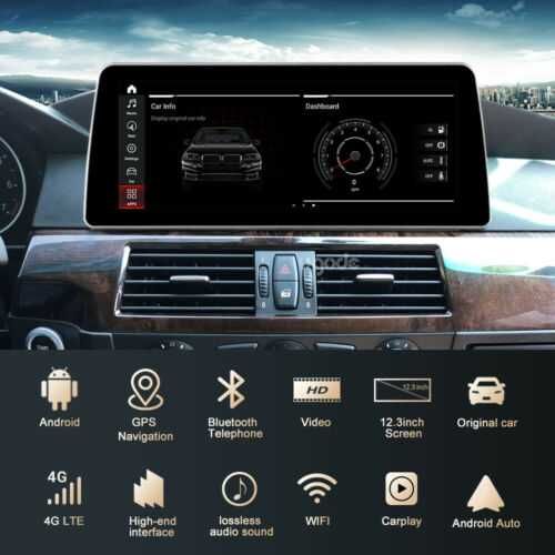 Навигация Android 12 64GB BMW E60 E61 E63 E90 E92 БМВ Е60 Е61 Е63 Е90