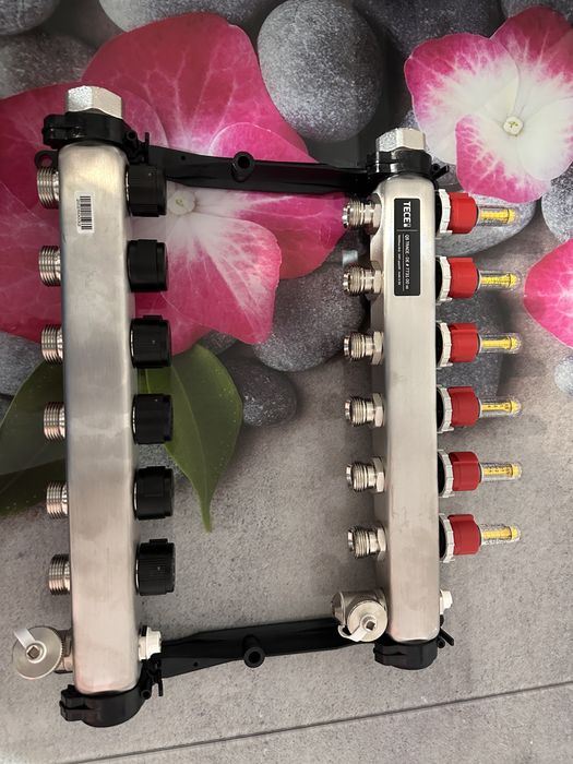 Distribuitor termica 6 căi / doua bucăti