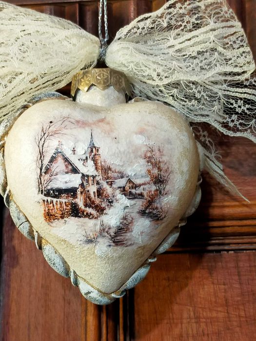 Decorațiuni handmade Crăciun, globuri pentru brad unicat