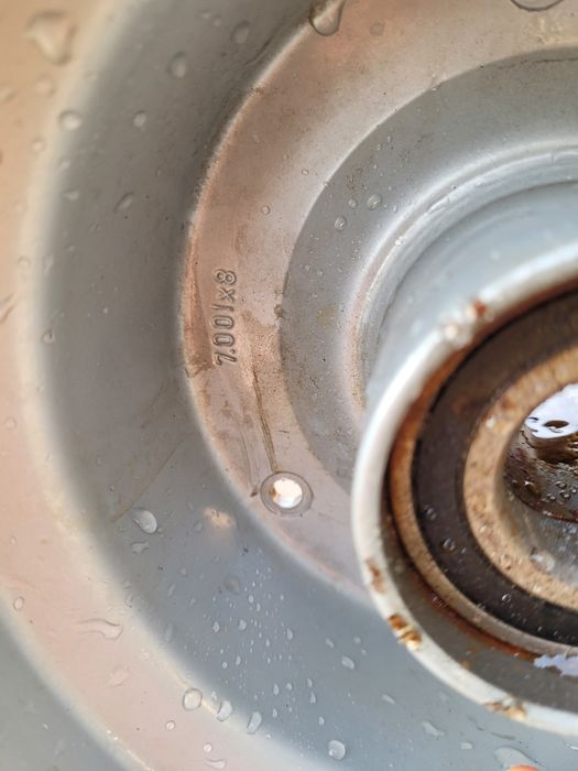 Jante complecte, Greblă Fân, 18×8.50-8 Noi