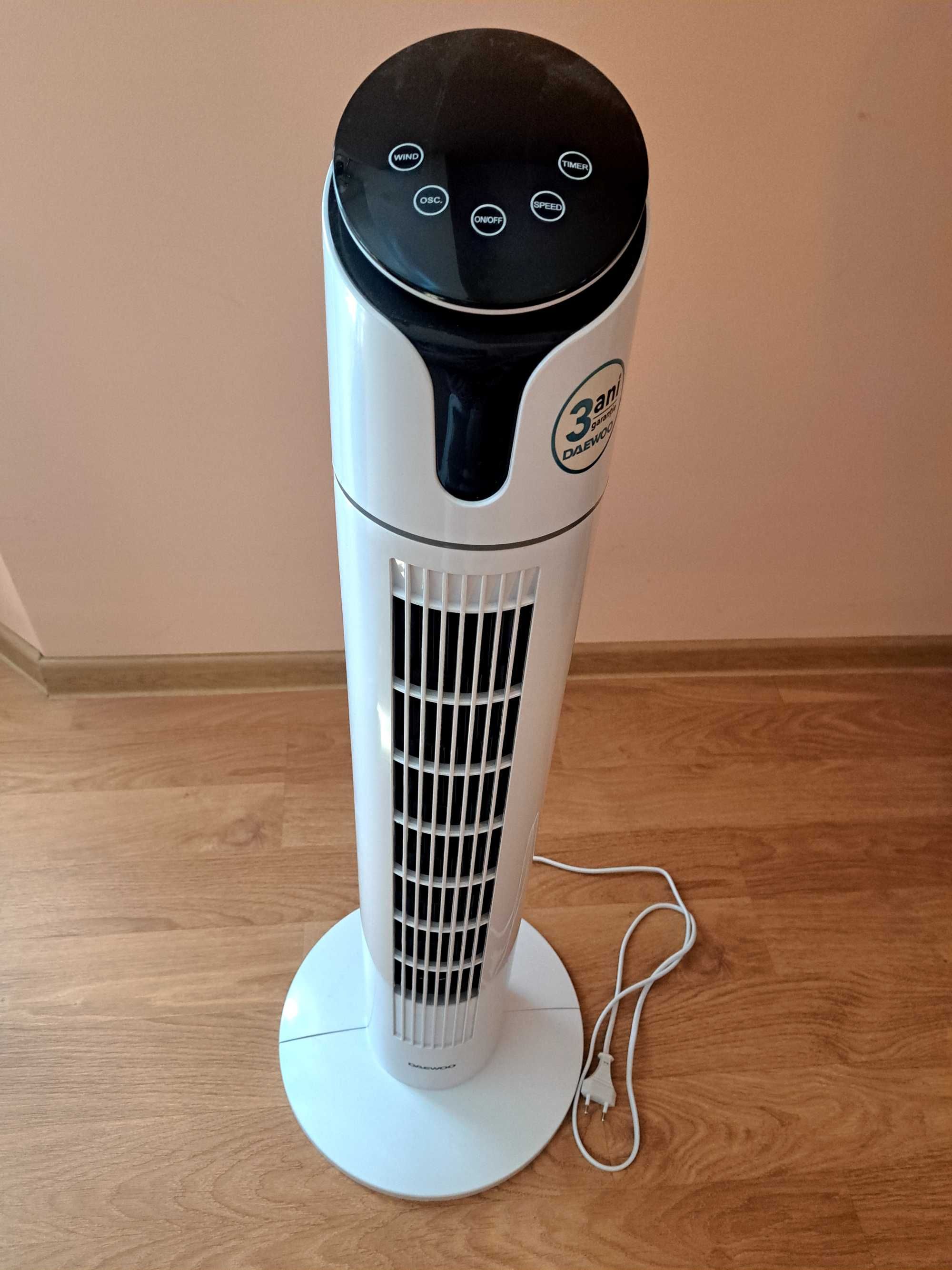 Ventilator turn + ventilator cu picior -ambele utilizate doar 2 luni