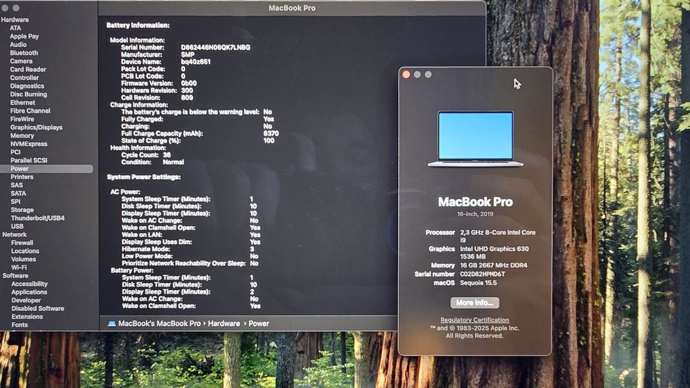 Apple MacBook Pro 16 2019 i9 16GB 1TB video 4GB A2141 spacegray