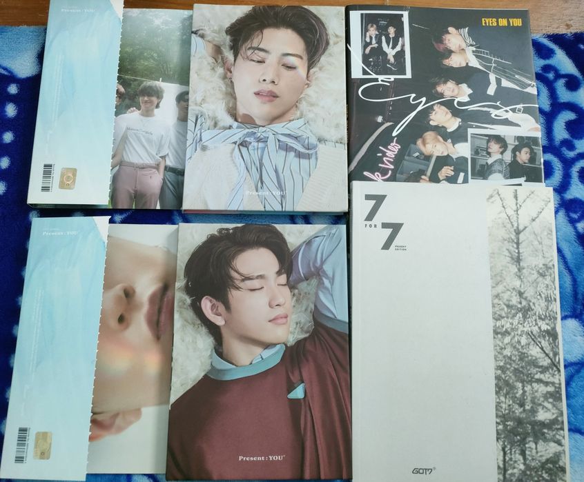 Vând Albume Kpop GOT7, Pentagon, Monsta X, Loona Collection,Girl's Day
