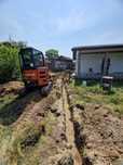 Miniexcavator Ilfov, dimensiuni reduse