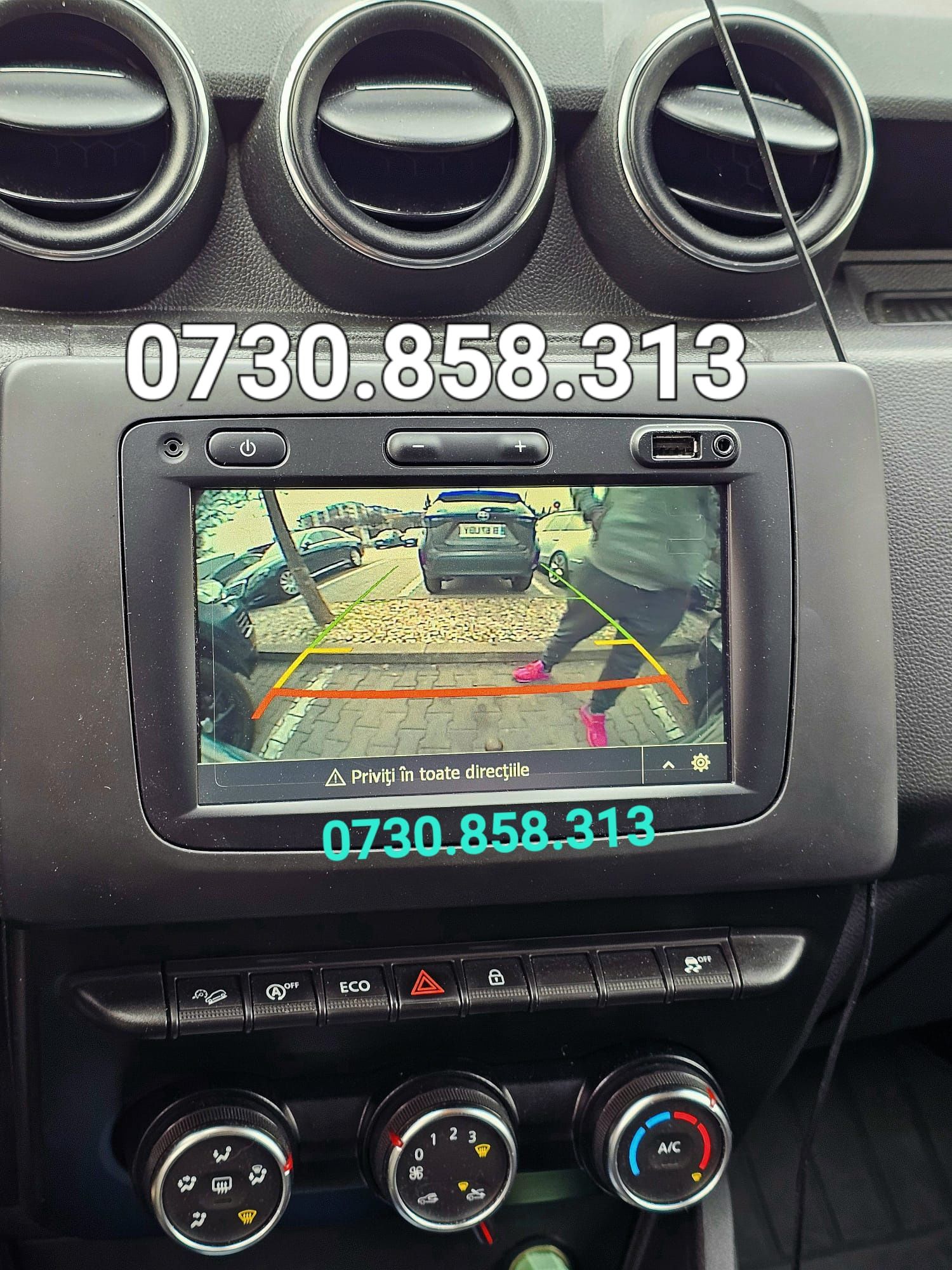 Dacia Duster reverse camera video auto marșarier