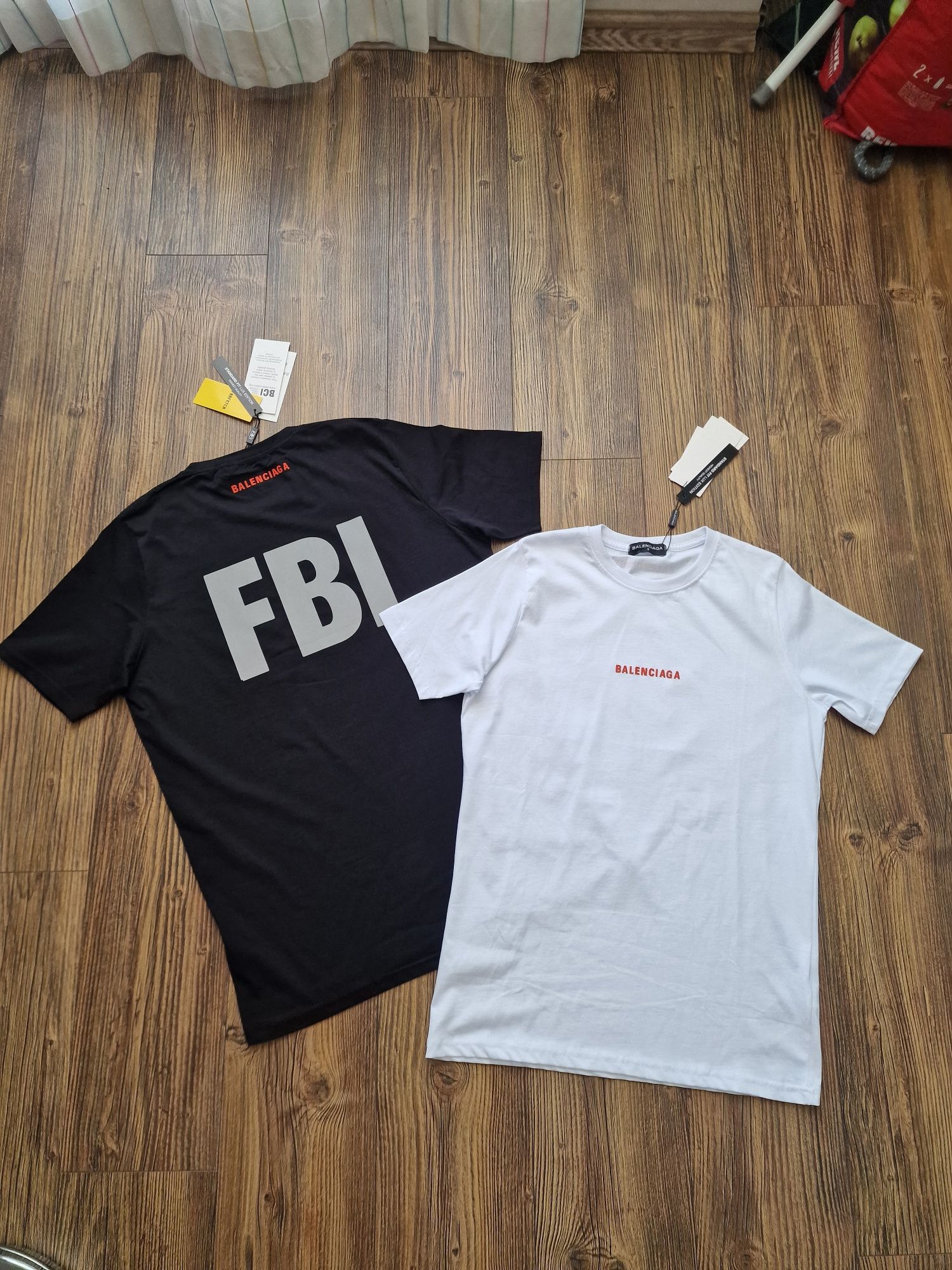 Страхотна мъжка тениска BALENCIAGA. размер S M L XL