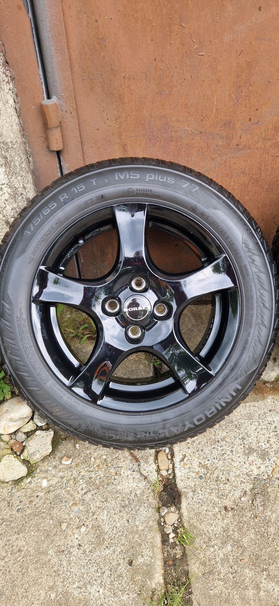 Jante aluminiu 4x100 R15  dacia ,renault , mini cooper