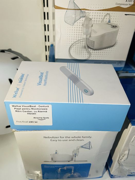 Wellue VisualBeat - Centură Piept pentru Monitorizare Ritm Cardiac