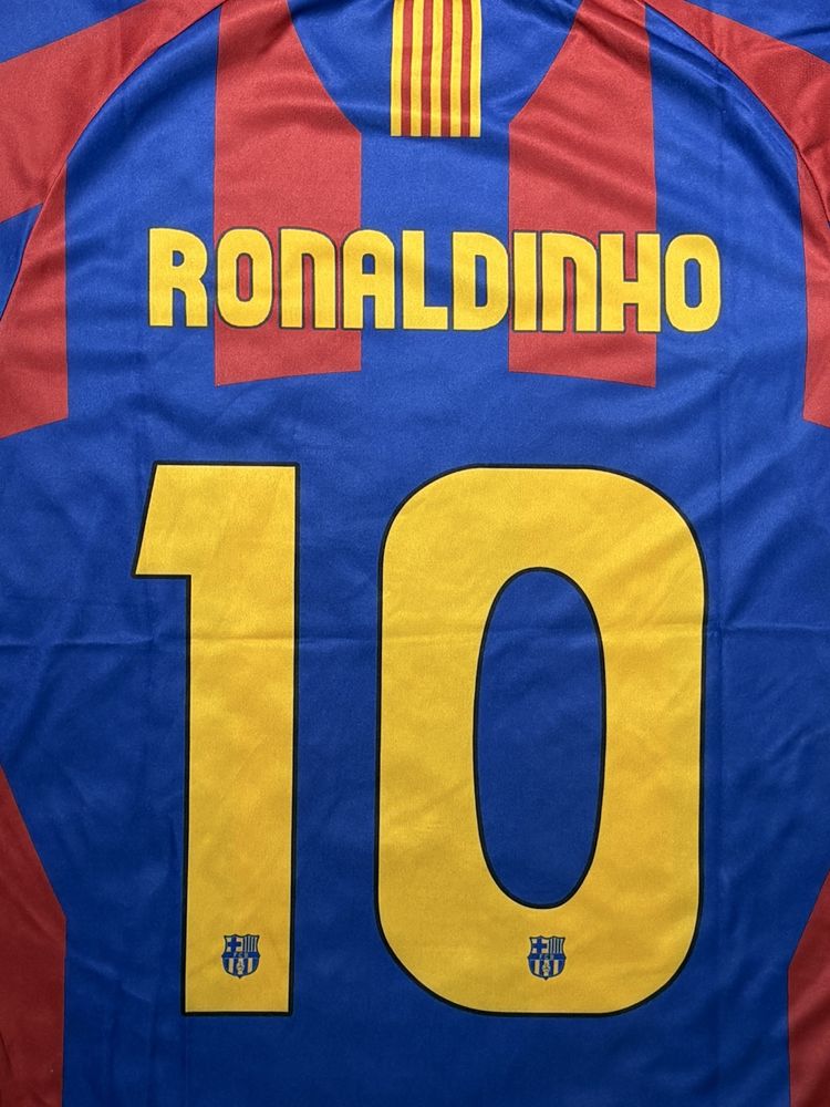 Tricou fotbal Barcelona - Ronaldinho