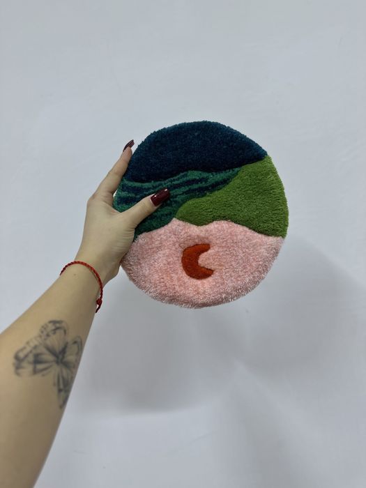 Тафтинговый ковер , настольный коврик