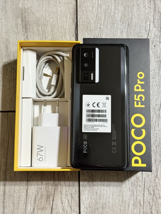 Poco F5 Pro 512 gb Ram 12 5G польный комплект
