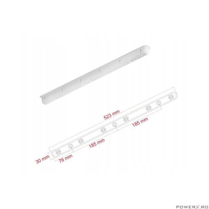 Uscator rufe de tavan 6x170 cm, Sepio