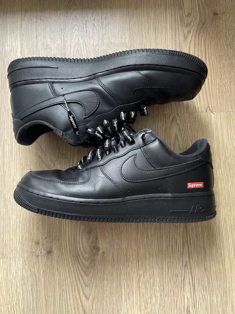 Air Force 1 low Supreme black