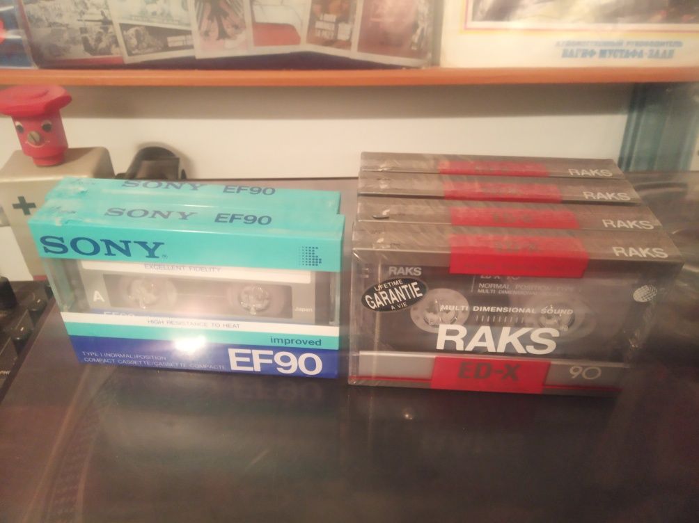 Аудиокассеты Sony Raks