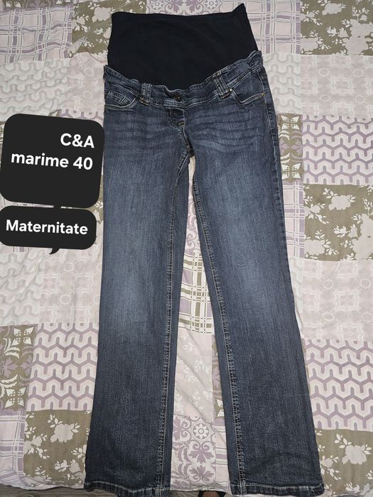 Blugi maternitate(marimea 40)