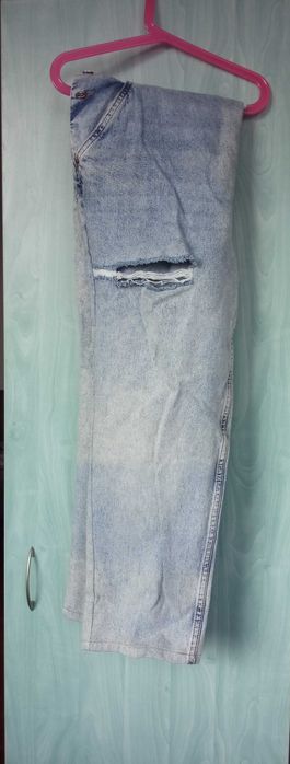 НОВ! 50лв. Дънков Гащеризон с Презрамки (EUR:46/US: L)