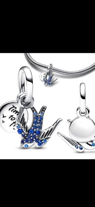 Charm-uri PANDORA, Argint 925, 8 modele