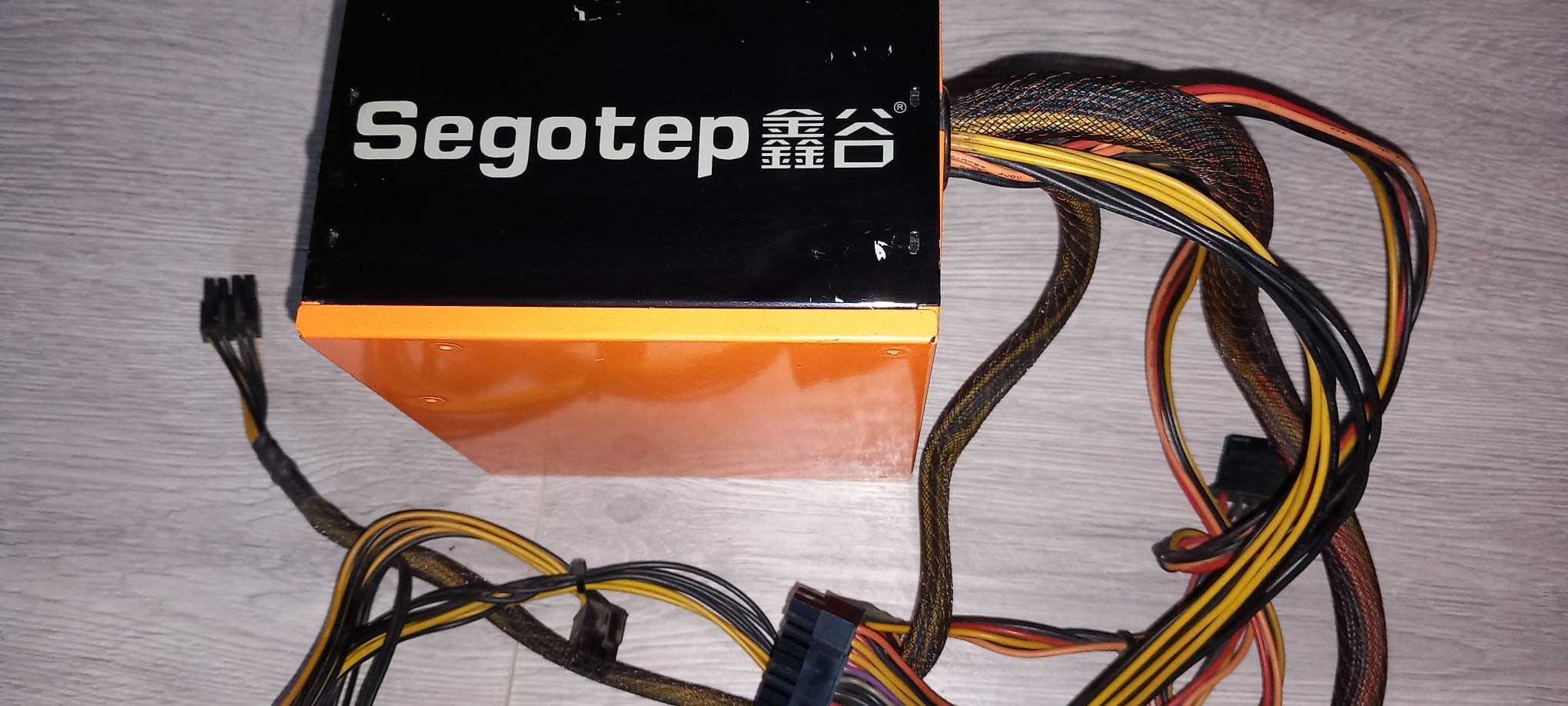 Sursa Segotep SG-D600SCR, eficienta 85%, 1x6pin PCIE, 1x6+2pin PCIE