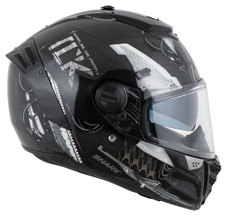 Мото Каска за мотор  SHARK SPARTAN RS CARBON XBOT Black/White