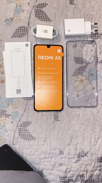 Redmi A5 новый, усталмаган