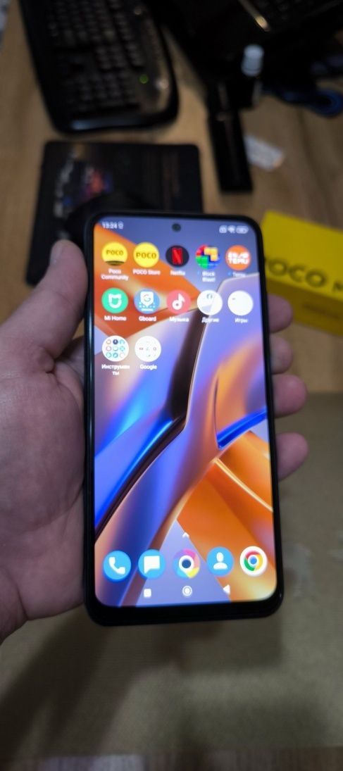 Xiaomi Poco M5s и смарт часы в подарок в идеальном состоянии