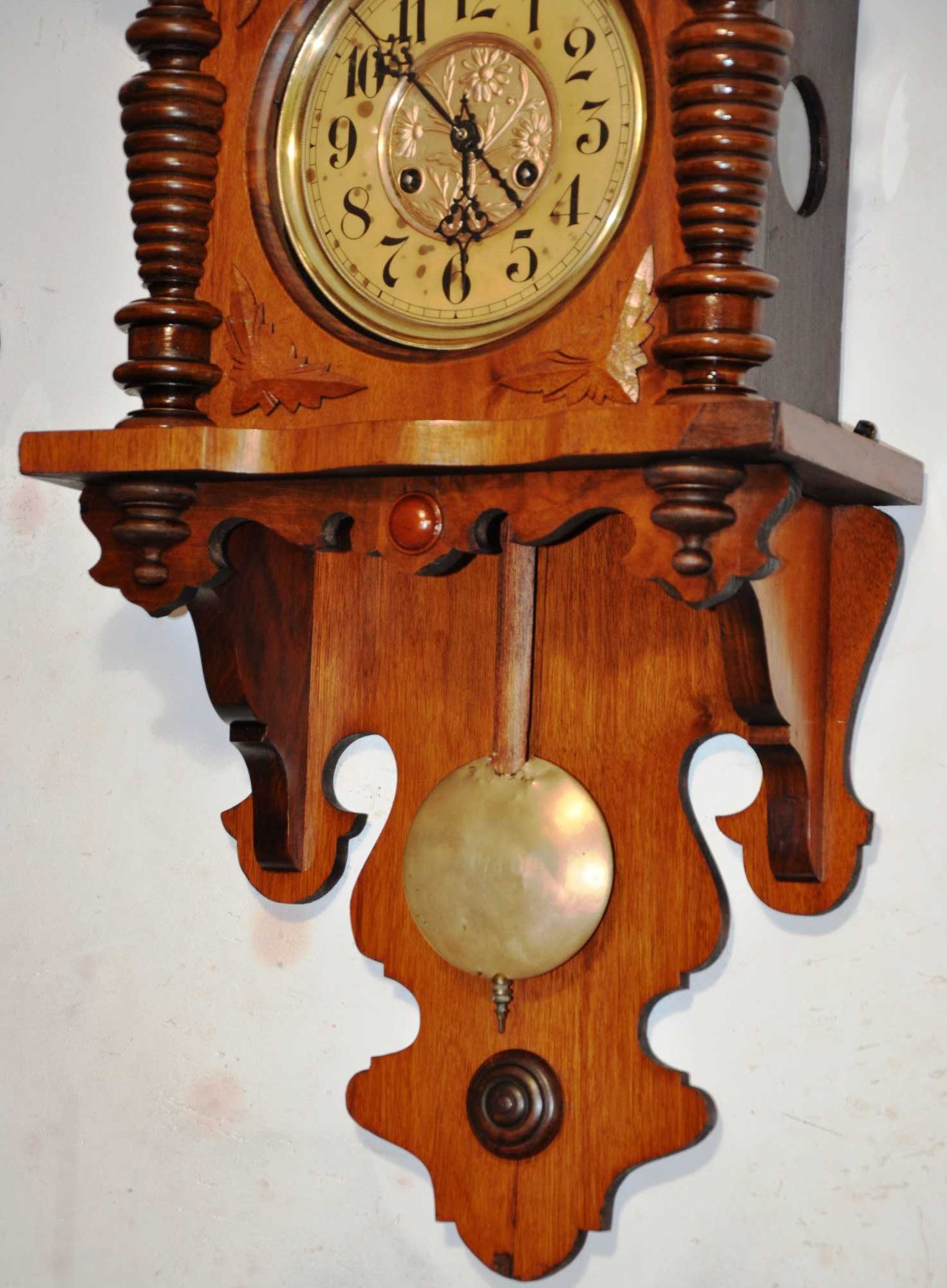 Ceas de perete cu pendula Junghans B09, 1910