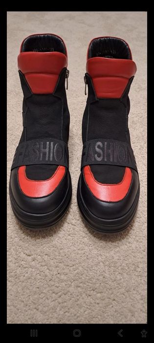 Ghete Gryxx de piele, marimea 39