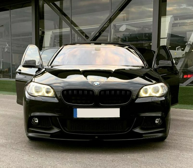 M performance преден лип спойлер BMW F10 F11  М техник M-tech лайсна