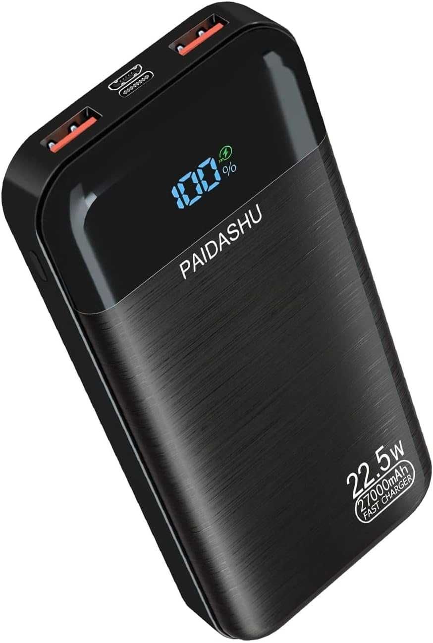 Power Bank 22,5 W 27000 mAh Încărcare rapidă