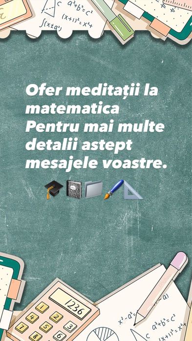 Meditatii la matematica