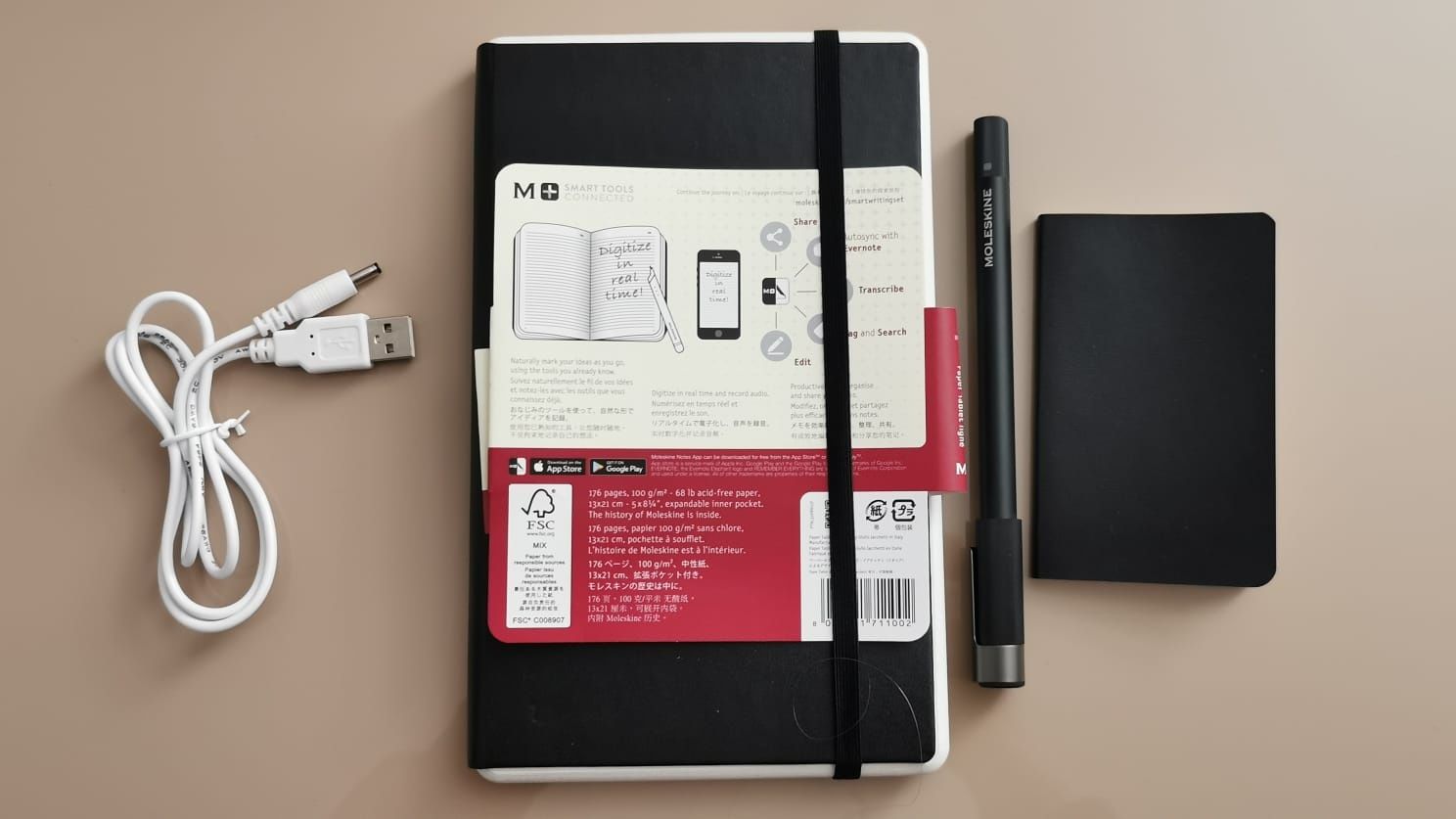 Oferta | Livrare Gratuit | Moleskine Smart Writing Set