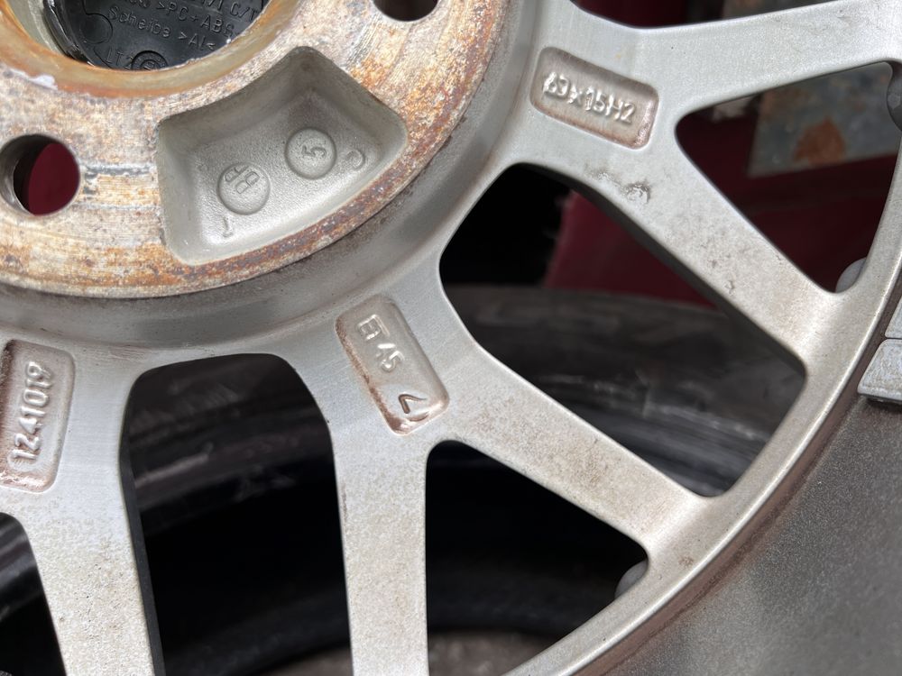 BBS RS 772 15” 4x100 6j ET45 57.1 Оригинални Aлуминиеви джанти