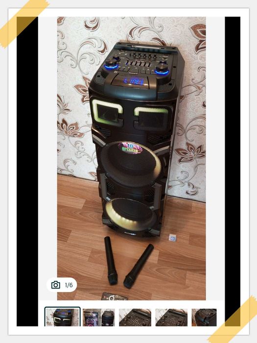 Продам новую - Большую колонку. Мощные басы !!!