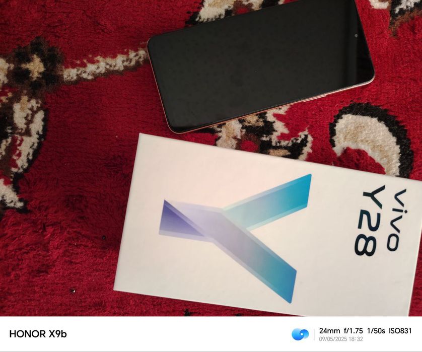 Vivo y 28 holati ideal  telefon yaqinda xarid qilingan pul srochna