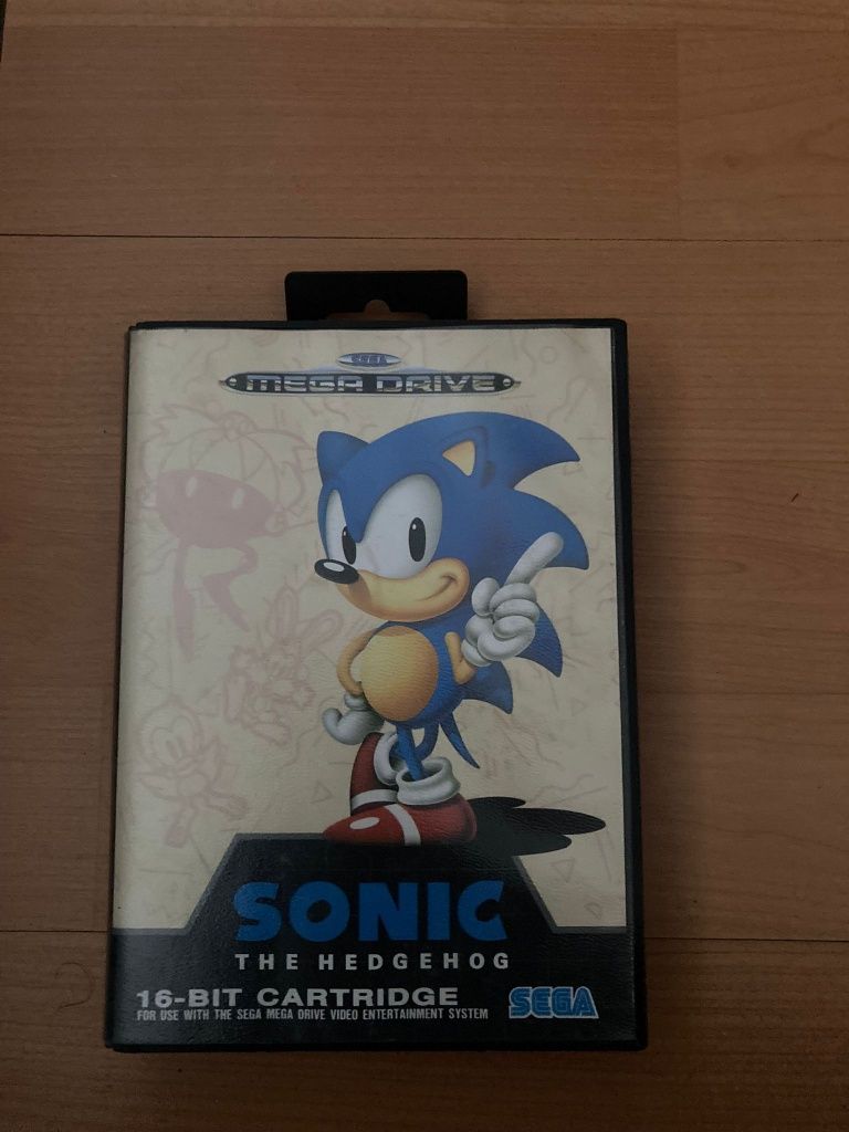 Joc consolă Sonic the hedgehog Sega Mega drive engleza