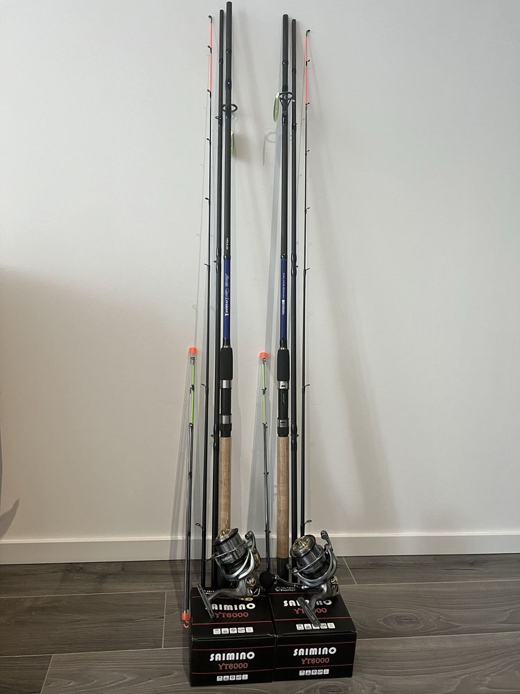 Set 2 Lansete Feeder WindBlade TFD 5 3.90 + 2 Muliete YT 6000