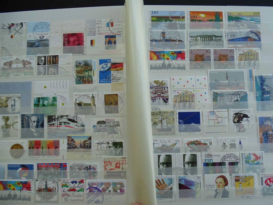 Germania Bund - Clasor cu timbre stampilate 1960-2000 (Lot 338)