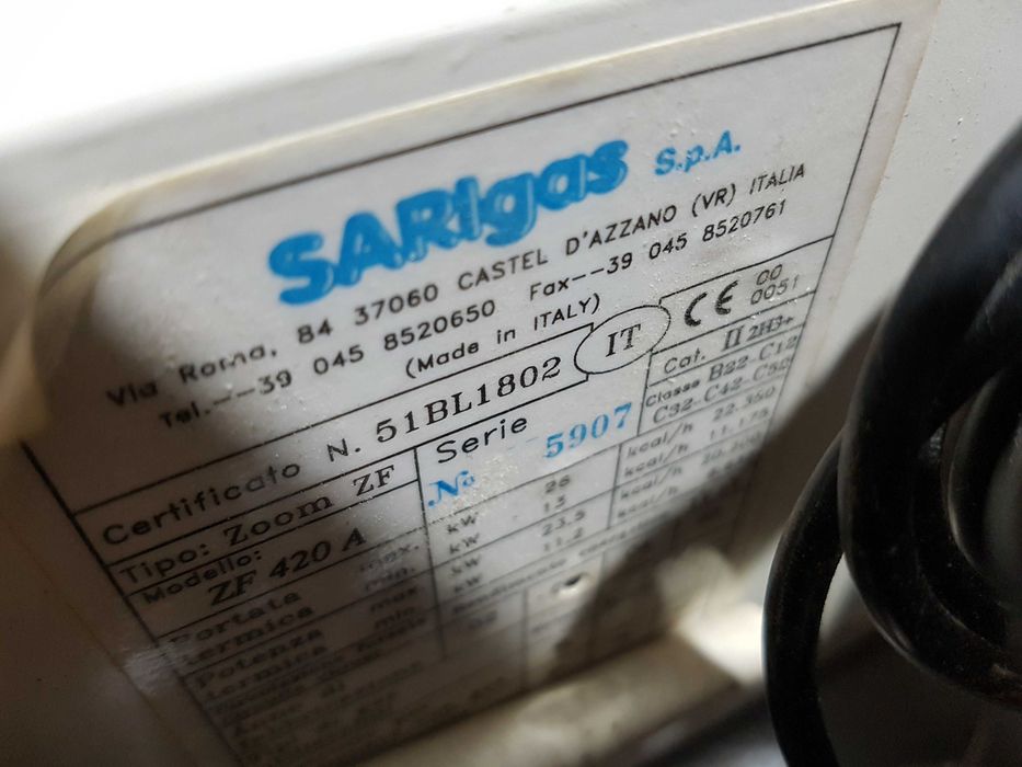 Dezmembrez centrala termica SARIgas ZF 420 A