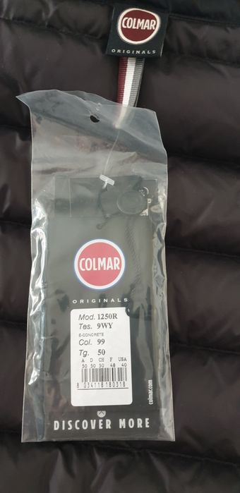 COLMAR E - Concrete Down  50/ L НОВО! ОРИГИНАЛ! Мъжко зимно пухено Яке