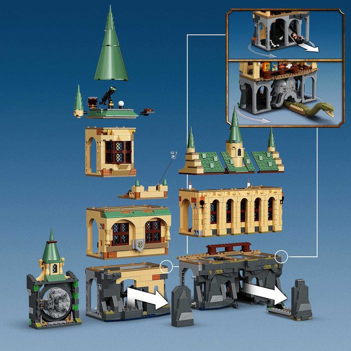 NOU TIP Le GO Harry Potter castel Camera secretelor Hogwarts TIP 76389