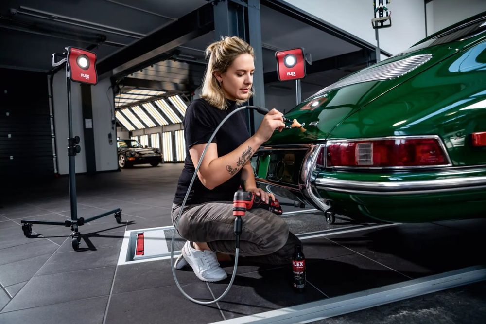 Аксессуары для полировальных машин Гибкий вал c насадками FS 140 Set F