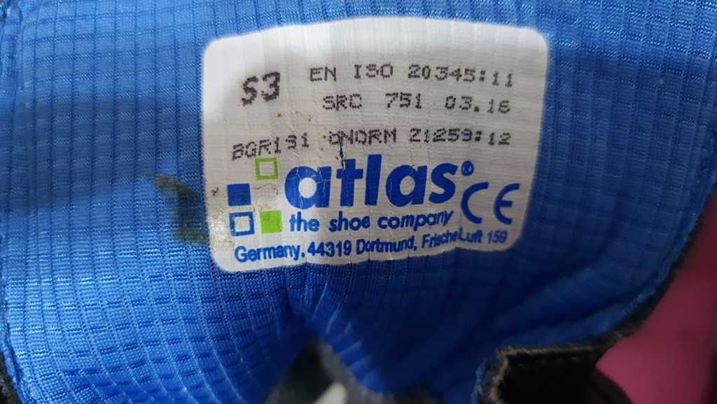 Ghete piele ATLAS S3 751 GTX 935 GORETEX, gen Uvex marimea 43