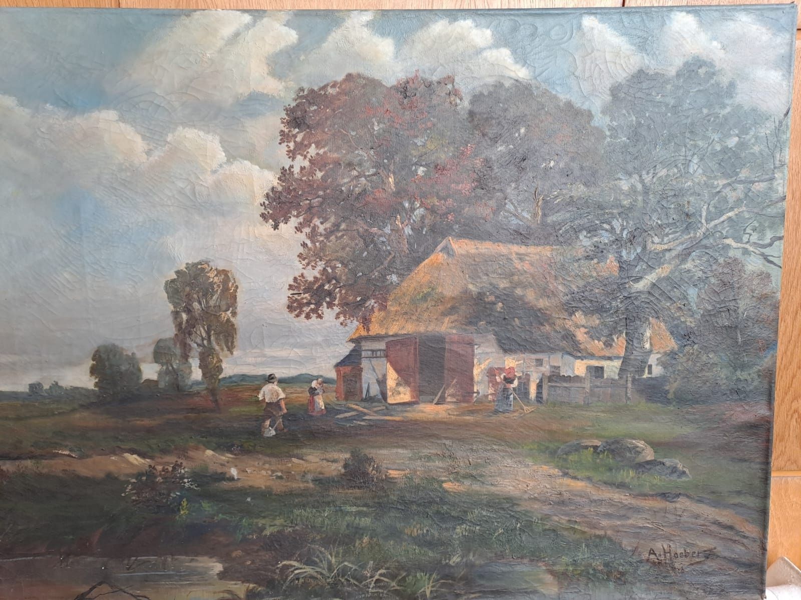 Arthur Hoeber pictura în ulei