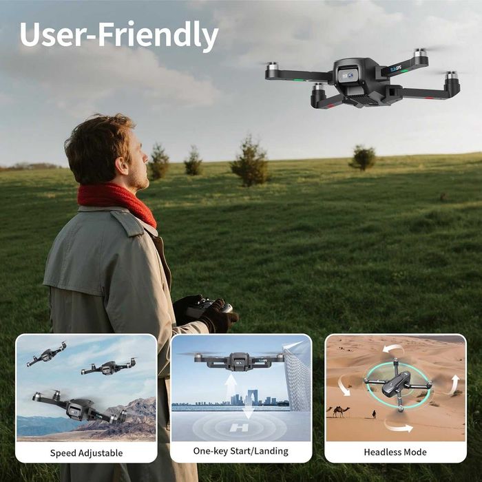 Dronă Toladrone TL16GPS cu cameră 4K, dronă cu GPS
