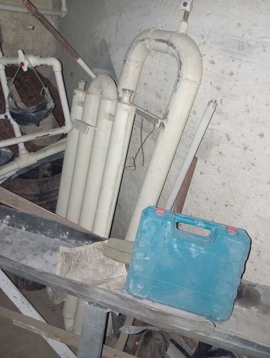 Продаю железные батареи для отопления 2 шт использовались 2 года