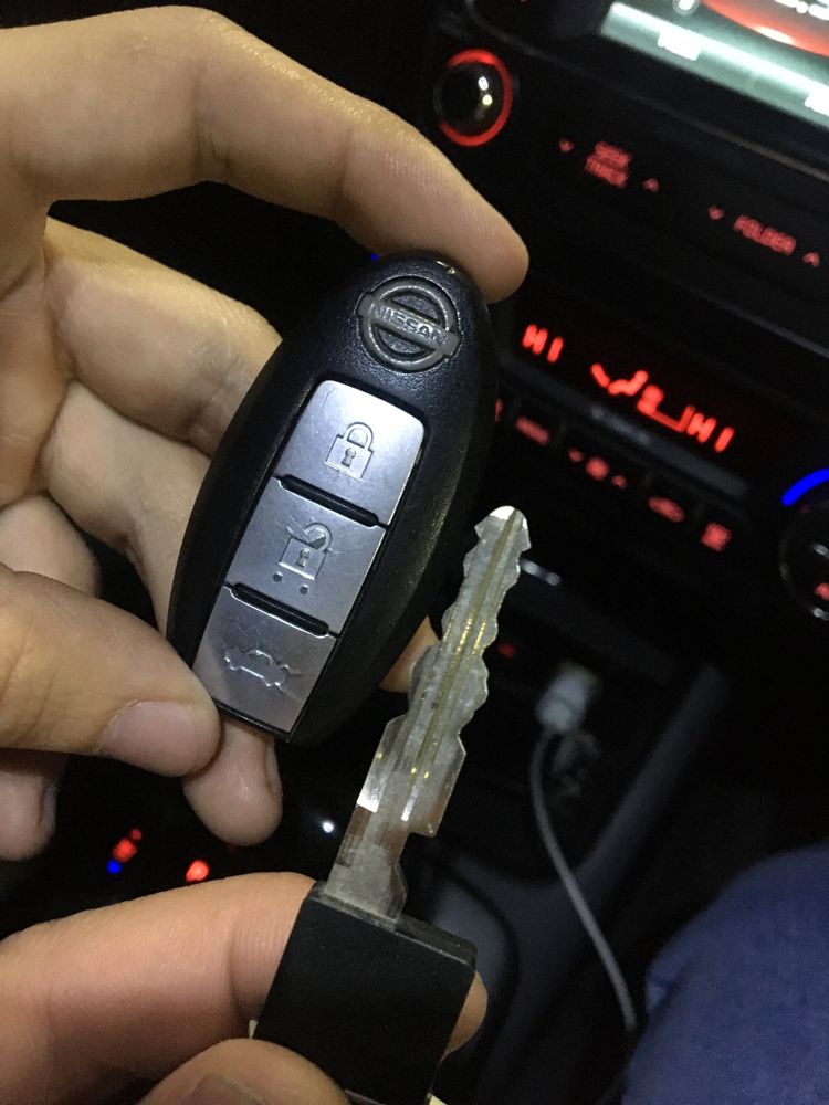 Ключи от Nissan