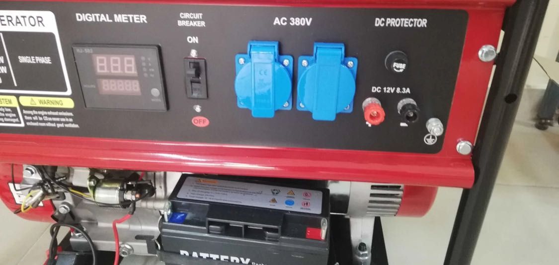Генератор 7.5 KW - бензинов ел. старт